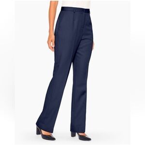 Pendleton Seasonless 100% Virgin Wool True Fit Trousers SZ 6 Navy Classy Career